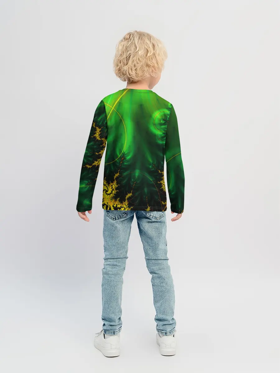 Детский лонгслив / GEOMETRY COLOR