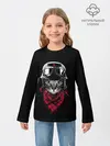 Детский лонгслив / КОТИК В ШЛЕМЕ