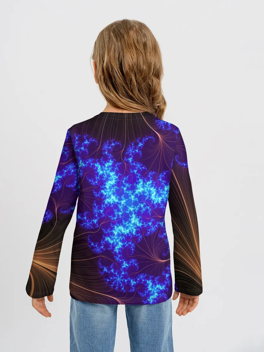 Детский лонгслив / FRACTAL STORM