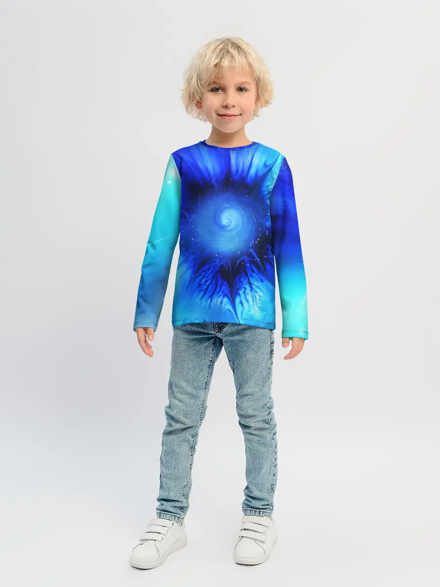 Детский лонгслив / КОСМОС