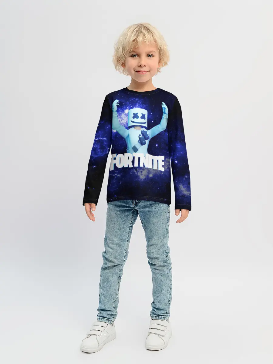 Детский лонгслив / Marshmello