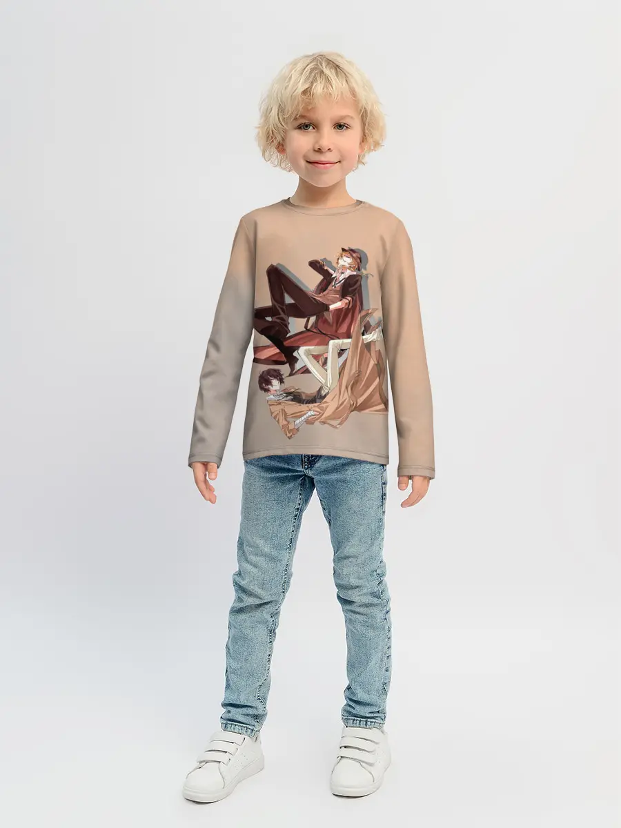 Детский лонгслив / Дазай и Чуя