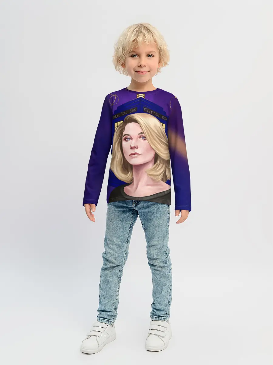 Детский лонгслив / ДОКТОР КТО