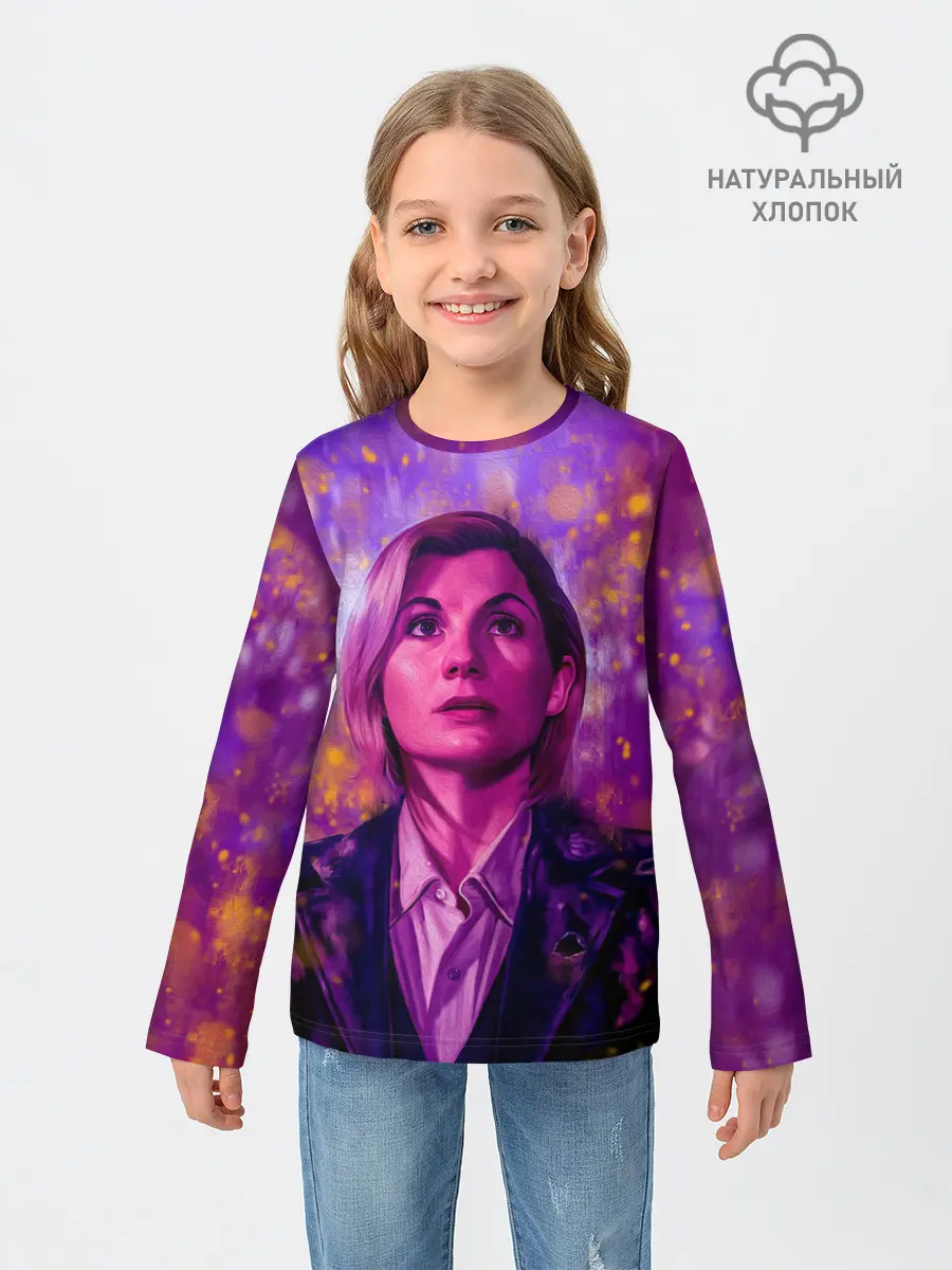 Детский лонгслив / DOCTOR WHO