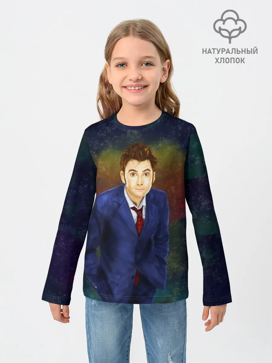 Детский лонгслив / DOCTOR WHO
