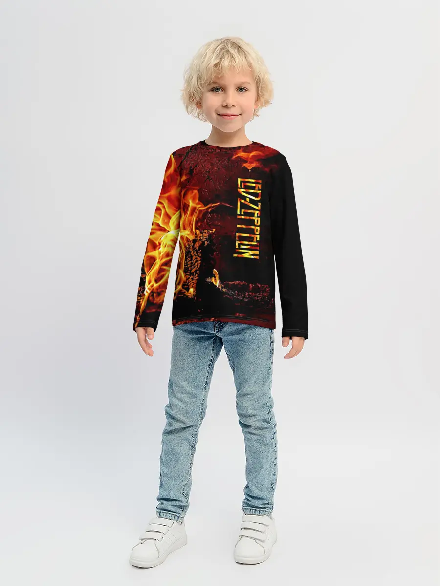 Детский лонгслив / Led Zeppelin