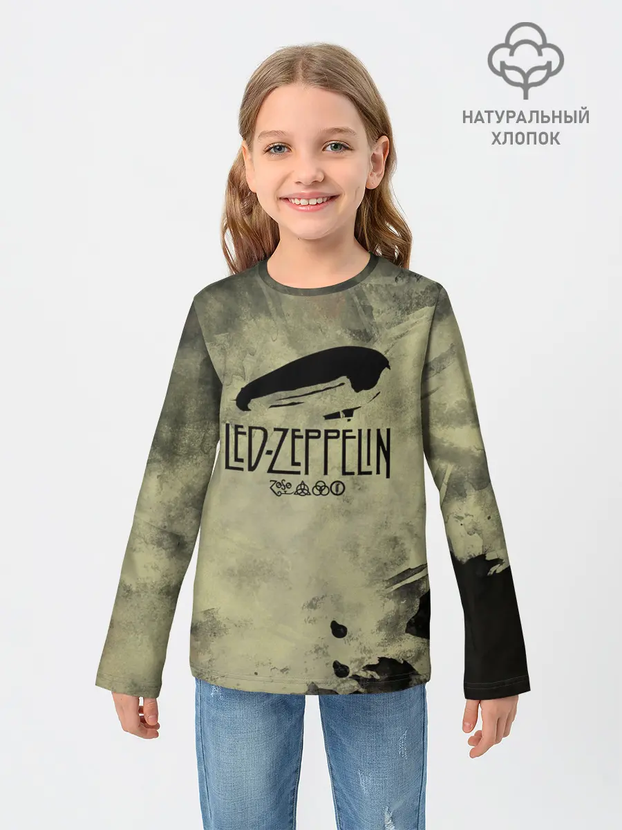 Детский лонгслив / Led Zeppelin
