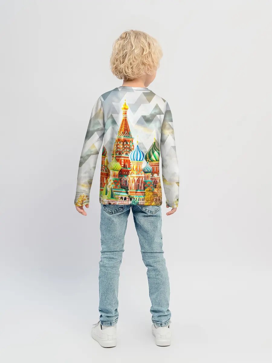 Детский лонгслив / Москва