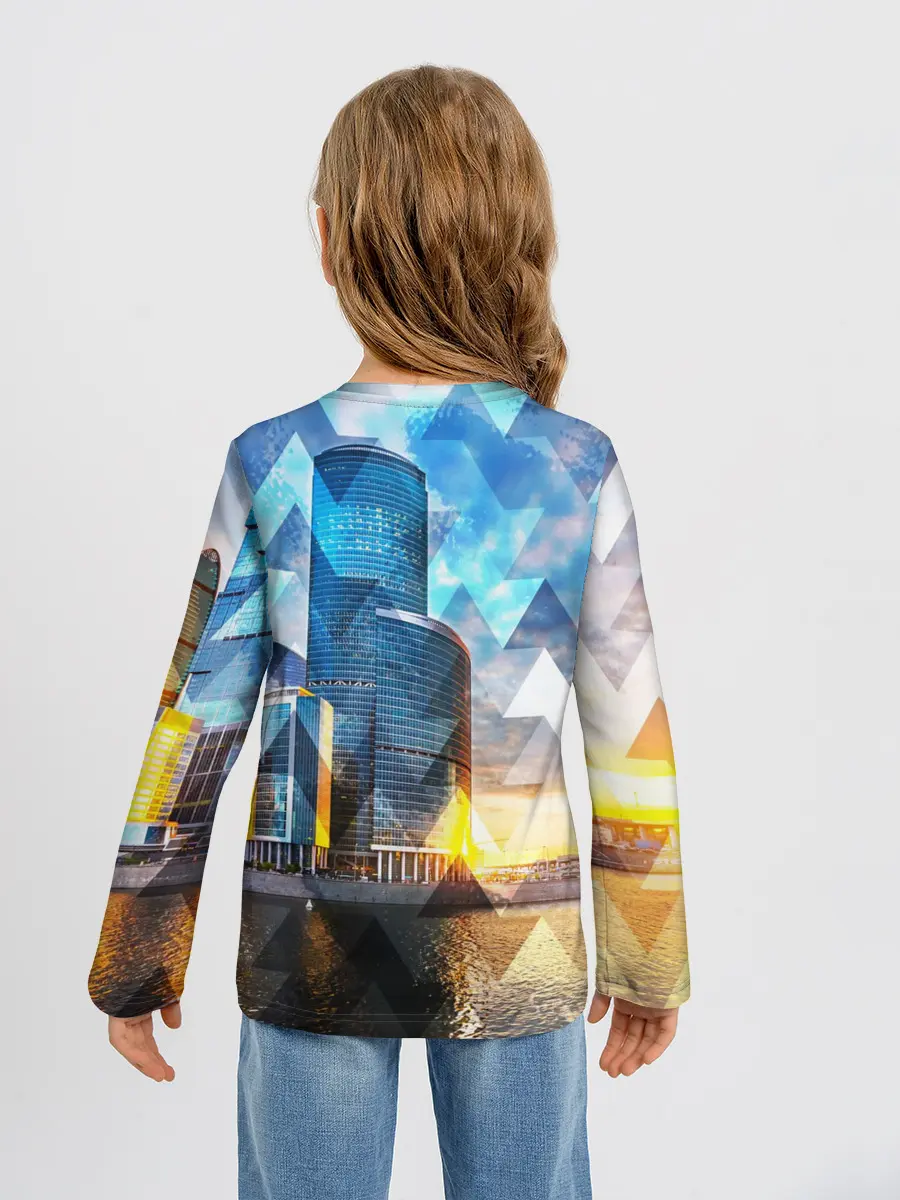 Детский лонгслив / Москва