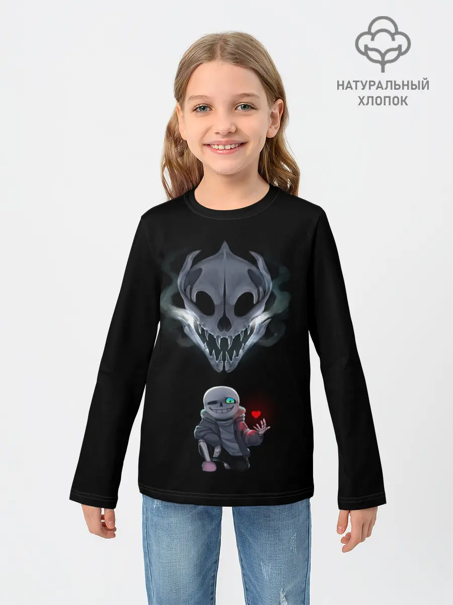 Детский лонгслив / Undertale