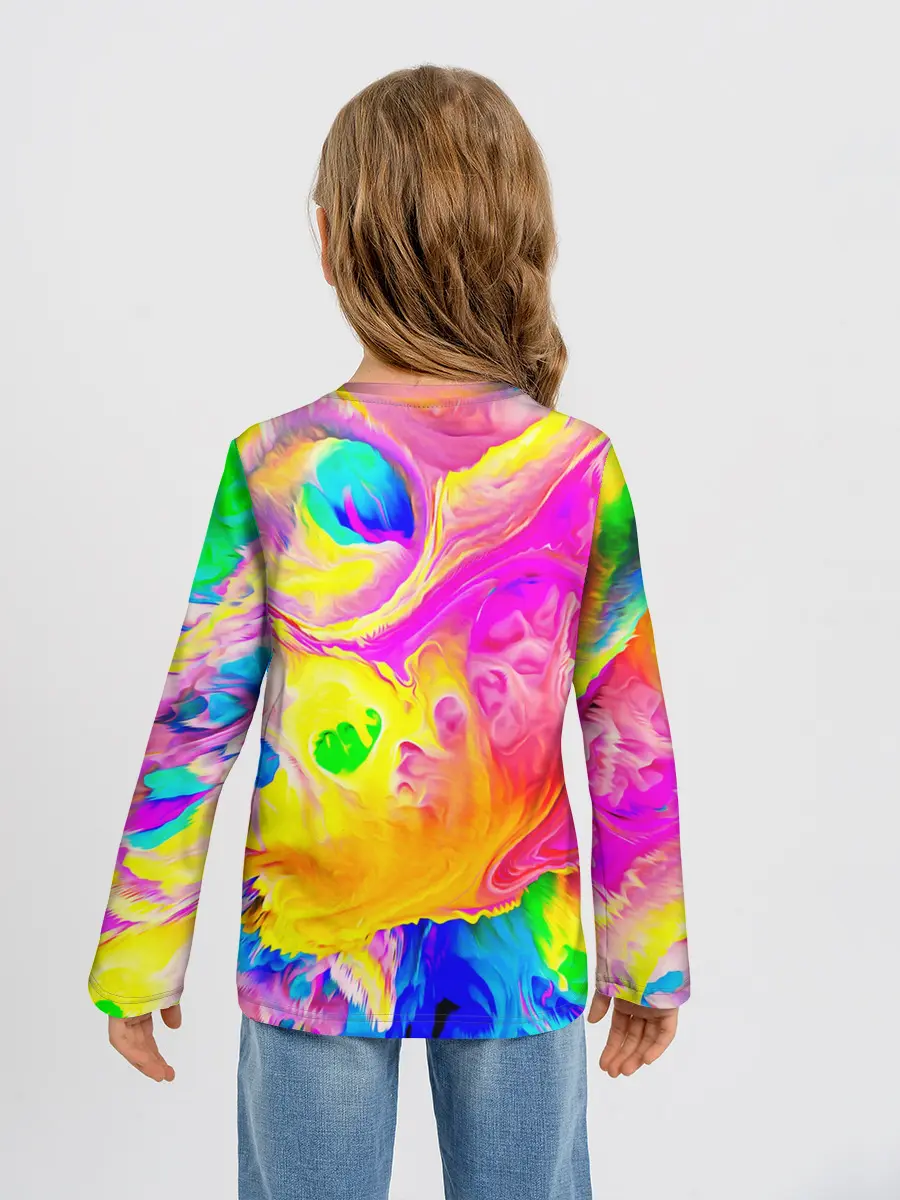 Детский лонгслив / КРАСКИ