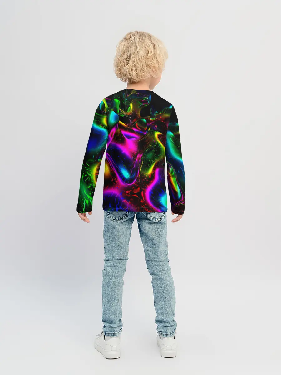 Детский лонгслив / В НЕОНЕ