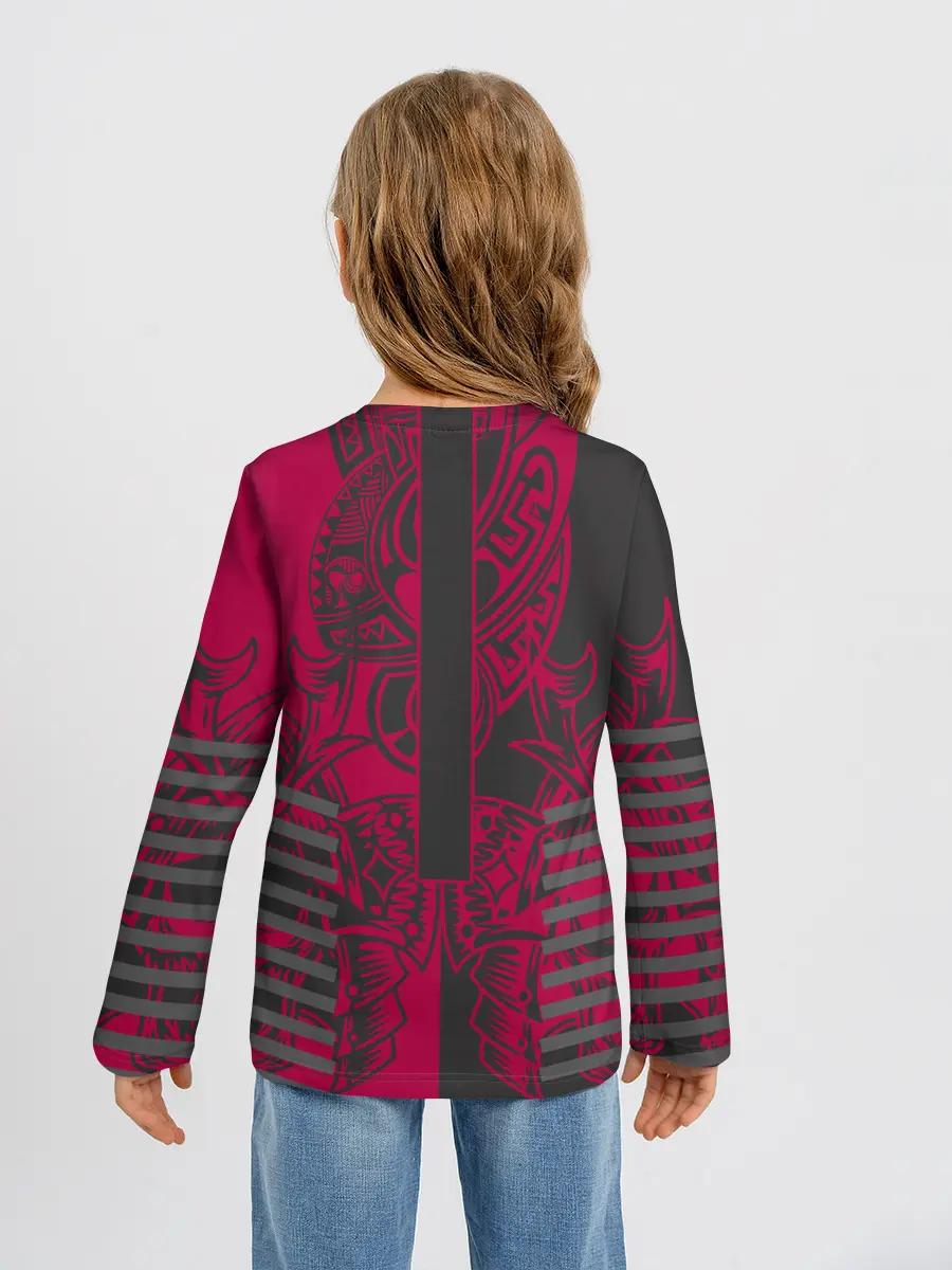 Детский лонгслив / Самурай