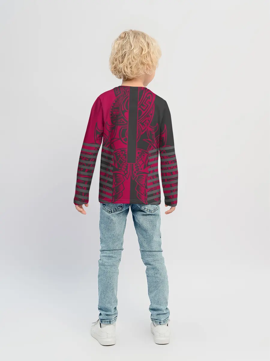 Детский лонгслив / Самурай