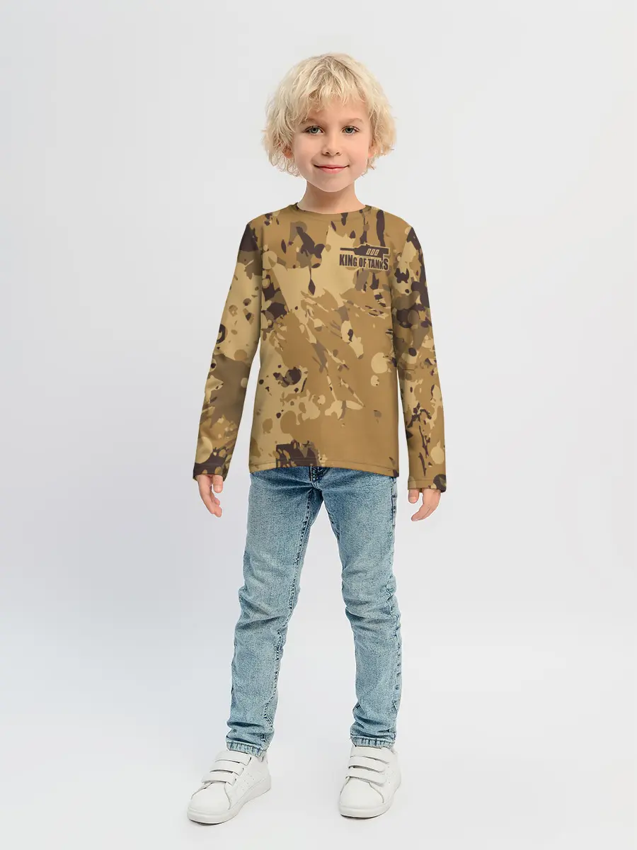 Детский лонгслив / KING OF TANKS