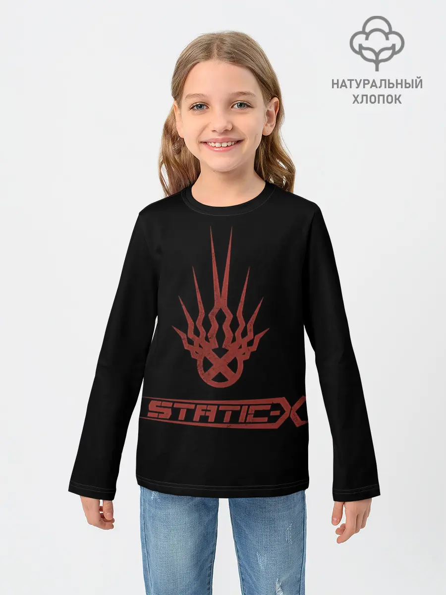 Детский лонгслив / Static-X