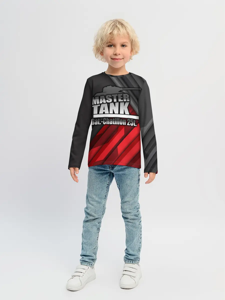 Детский лонгслив / Master TANK Bat.-Chatillon 25t