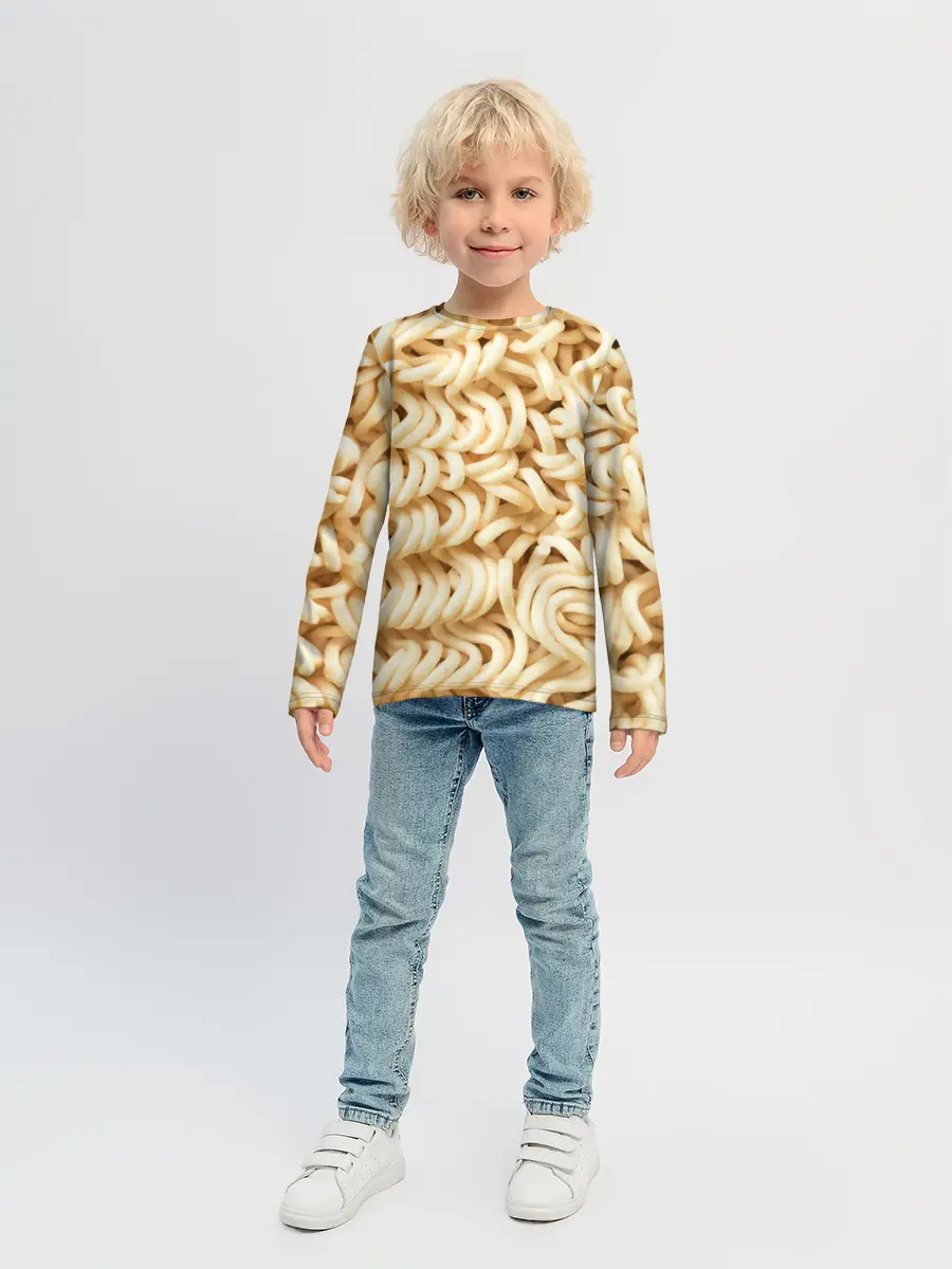 Детский лонгслив / Лапша