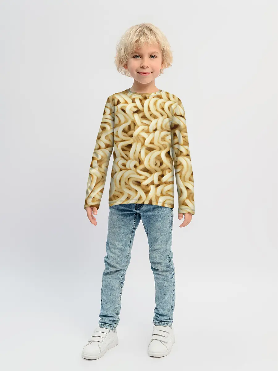 Детский лонгслив / Лапша