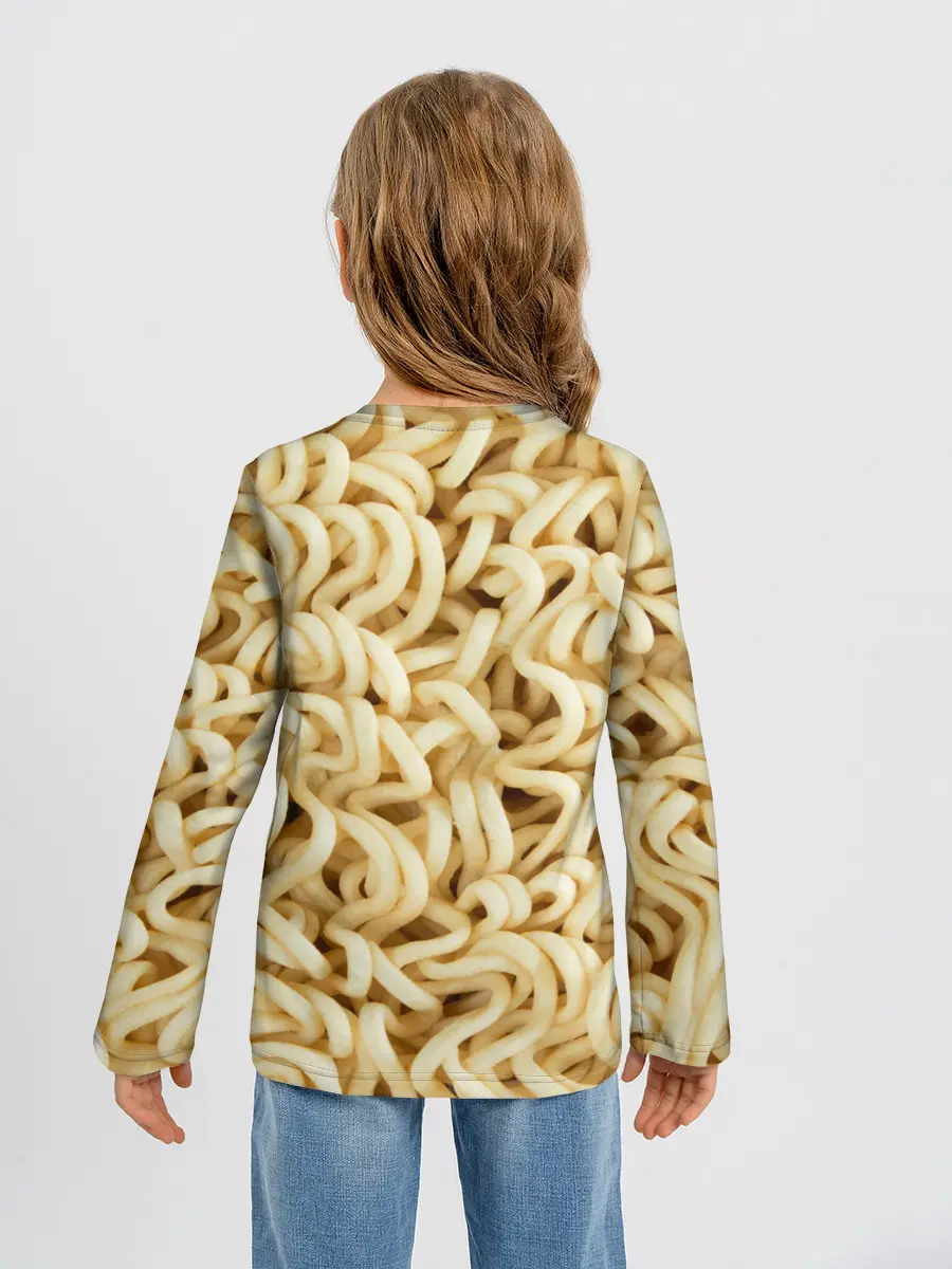 Детский лонгслив / Лапша