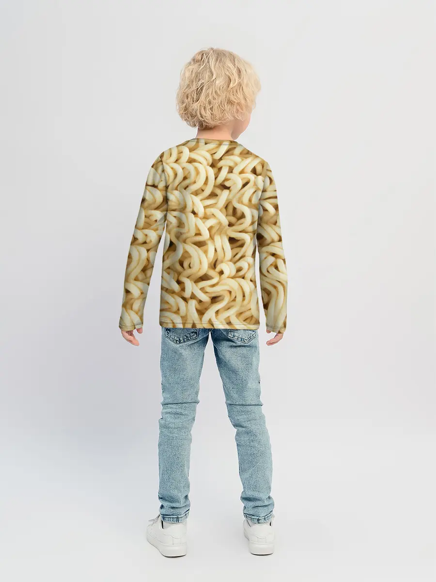 Детский лонгслив / Лапша