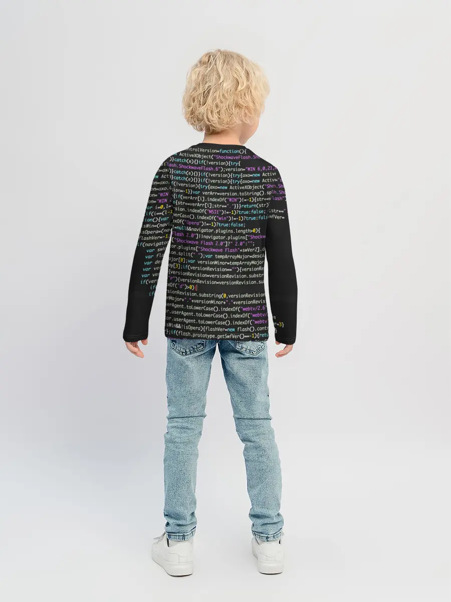 Детский лонгслив / PHP CODE