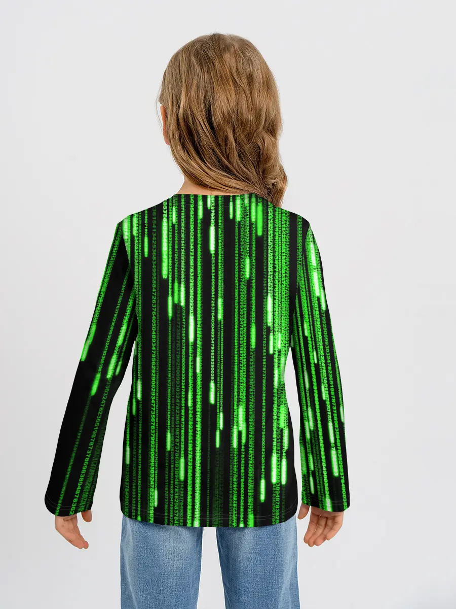 Детский лонгслив / МАТРИЦА