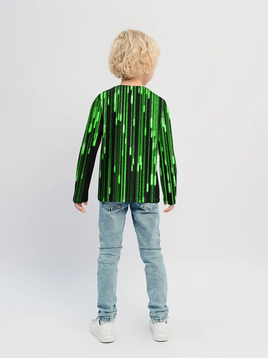 Детский лонгслив / МАТРИЦА