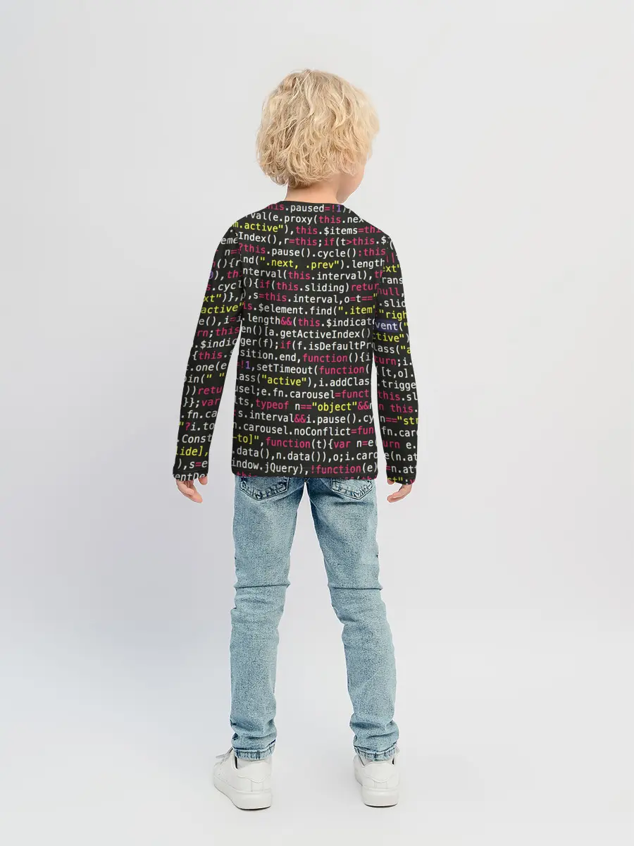 Детский лонгслив / ЦИФРЫ КОДА