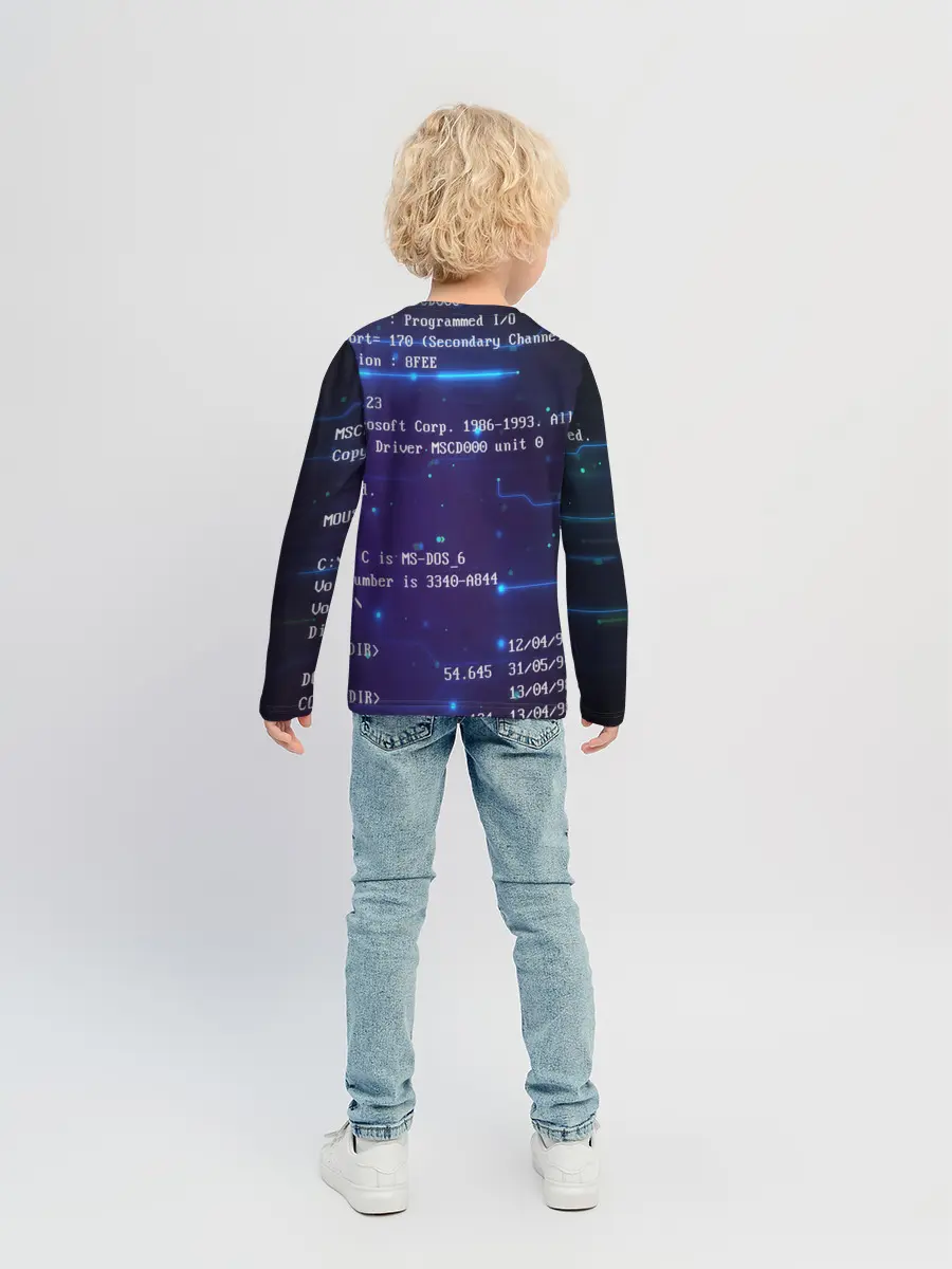 Детский лонгслив / BIOS CODE