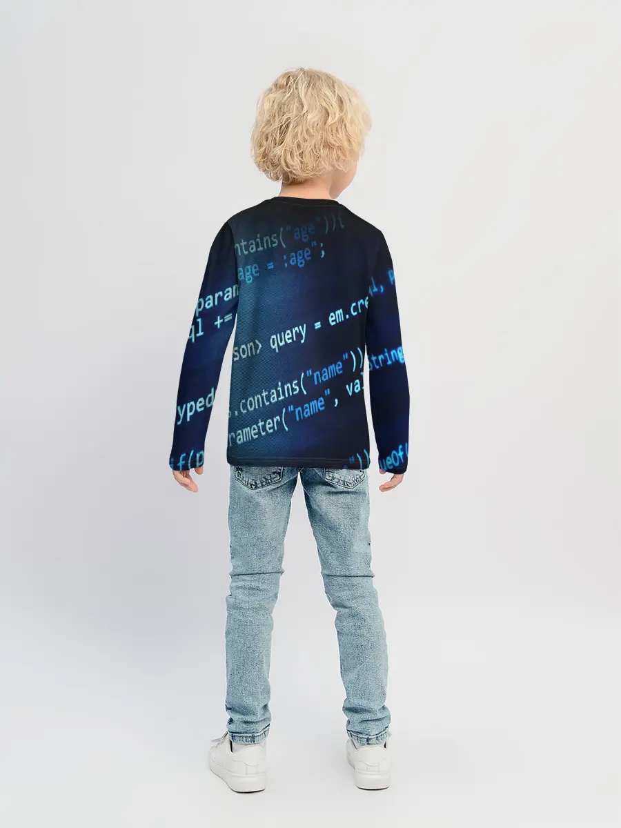 Детский лонгслив / CODE STYLE
