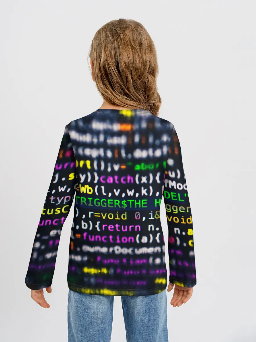 Детский лонгслив / ПРОГРАММИРОВАНИЕ