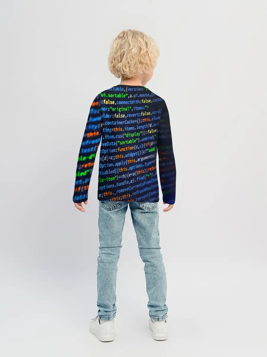 Детский лонгслив / ПРОГРАММИРОВАНИЕ