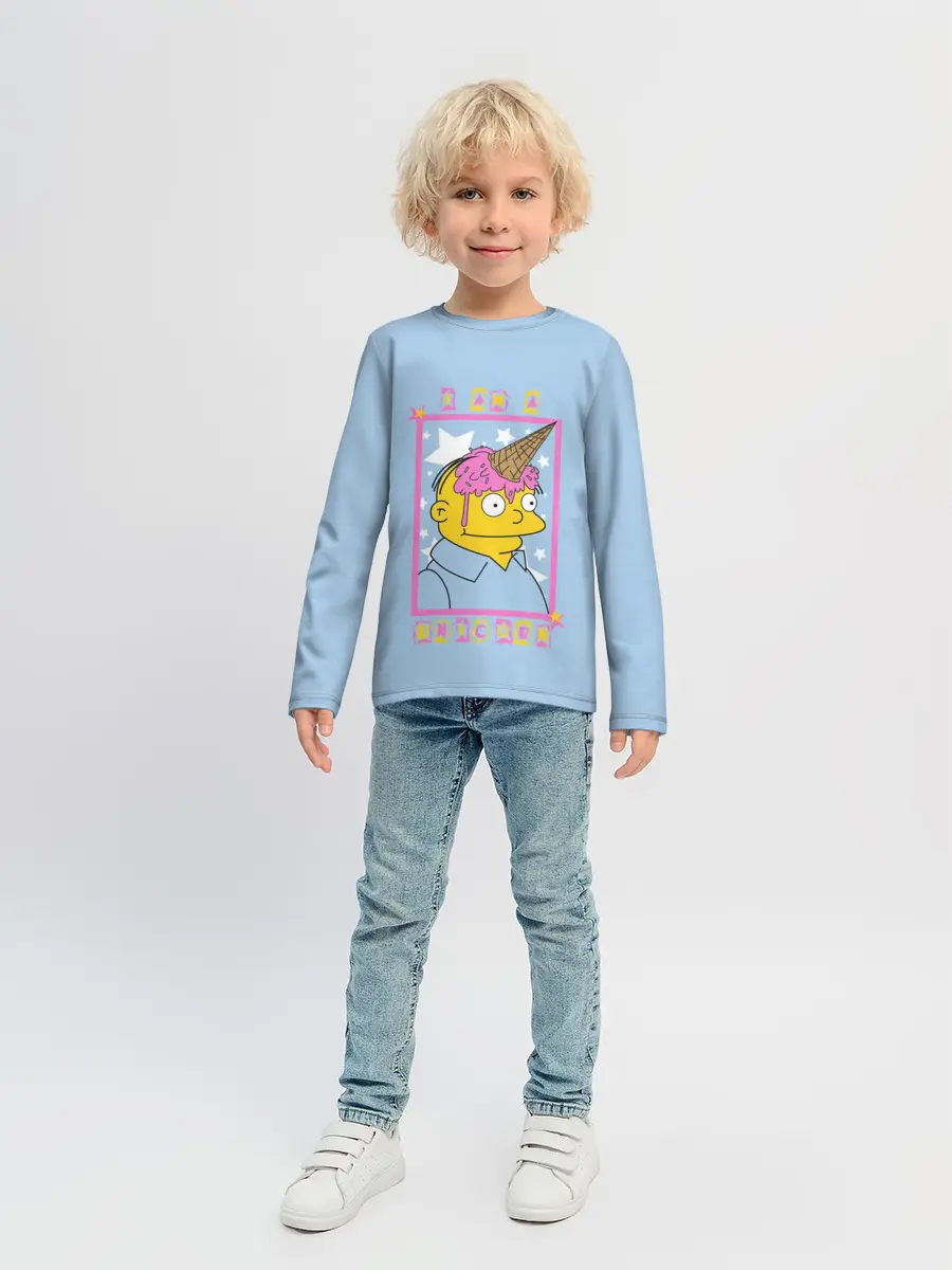 Детский лонгслив / I am a Unicorn