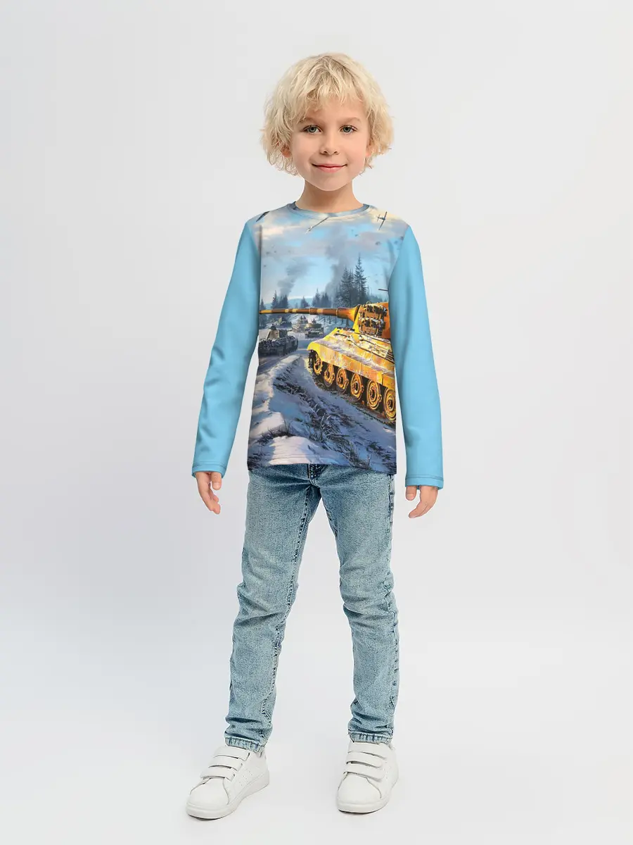 Детский лонгслив / СОВЕТСКИЙ ТАНК