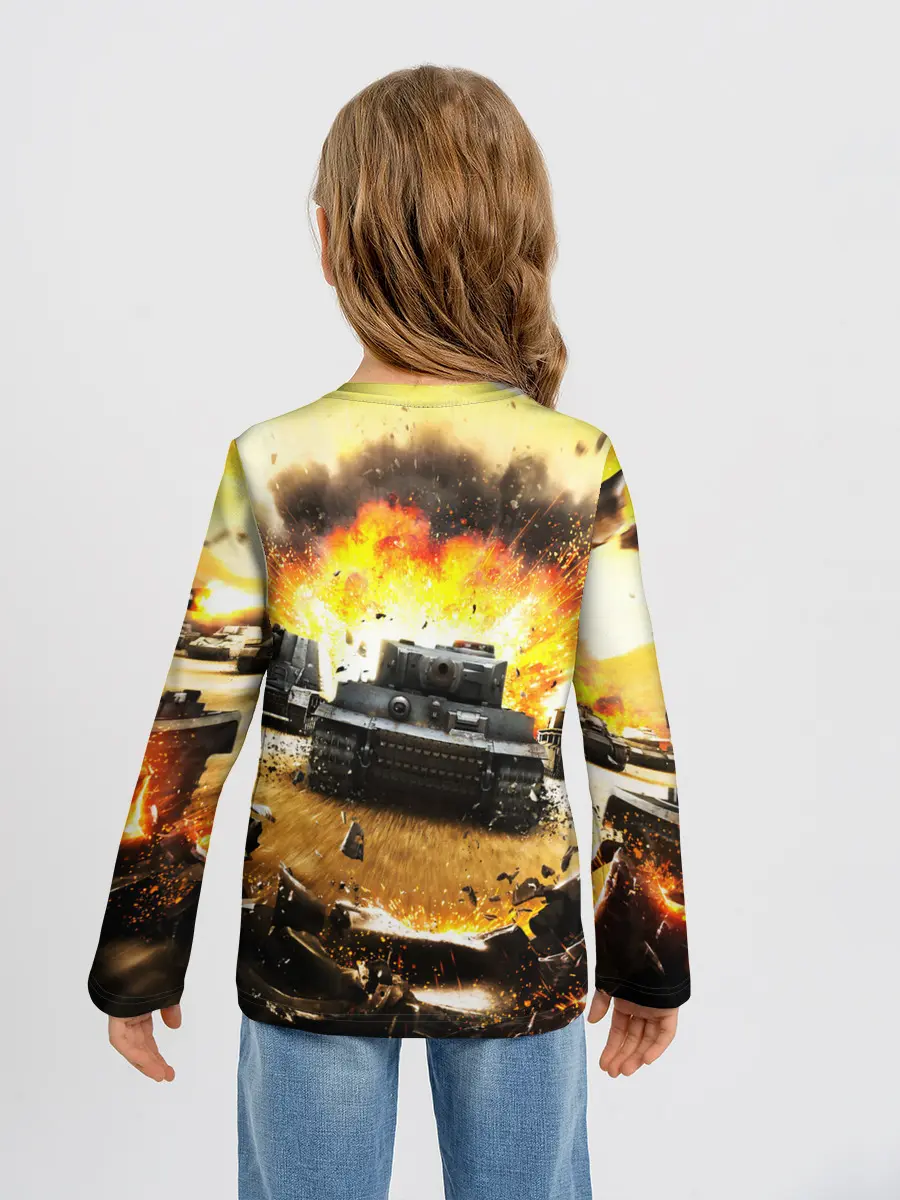 Детский лонгслив / ТАНКИ