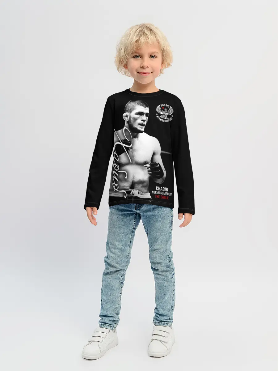 Детский лонгслив / Хабиб Нурмагомедов