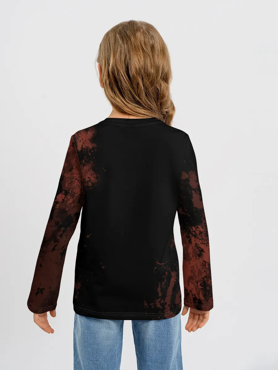 Детский лонгслив / Острые козырьки