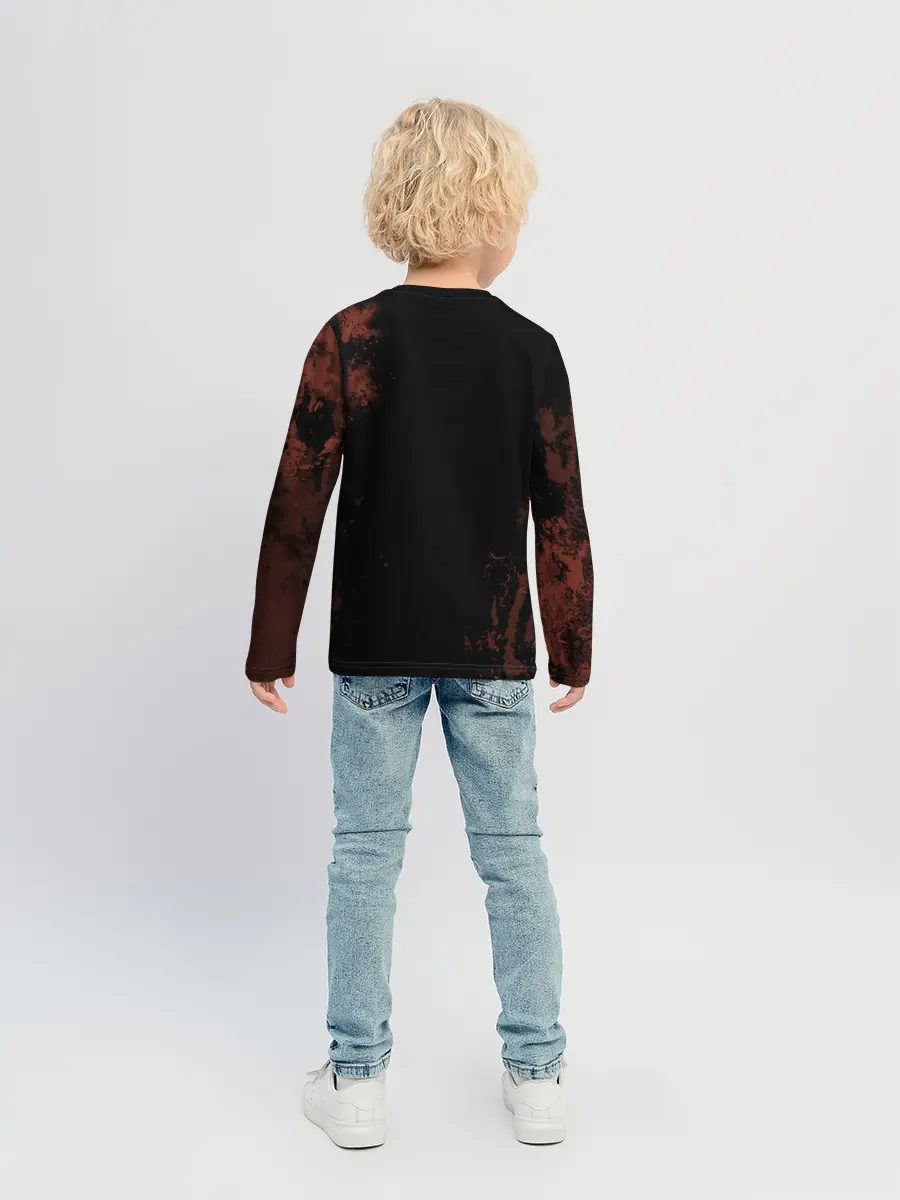 Детский лонгслив / Острые козырьки