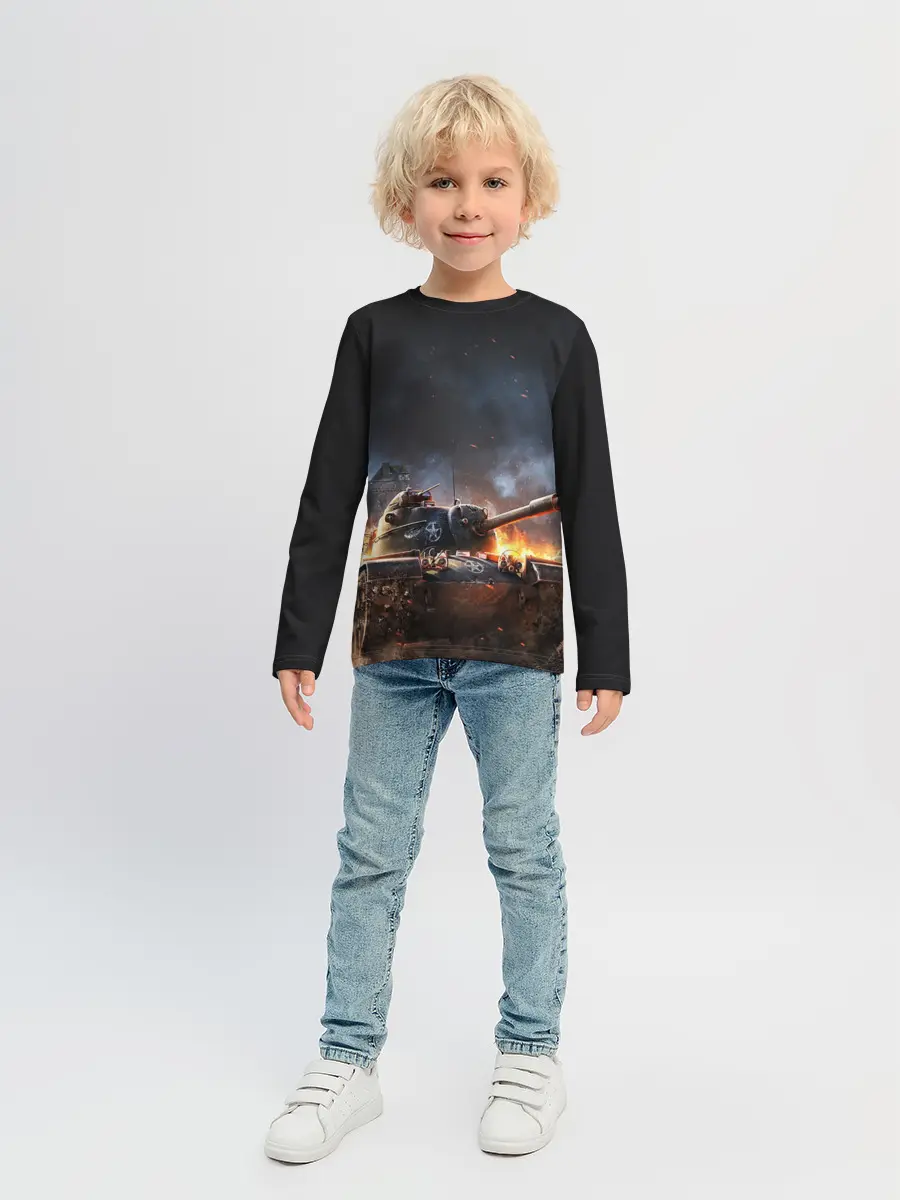 Детский лонгслив / ПОЛЕ БОЯ