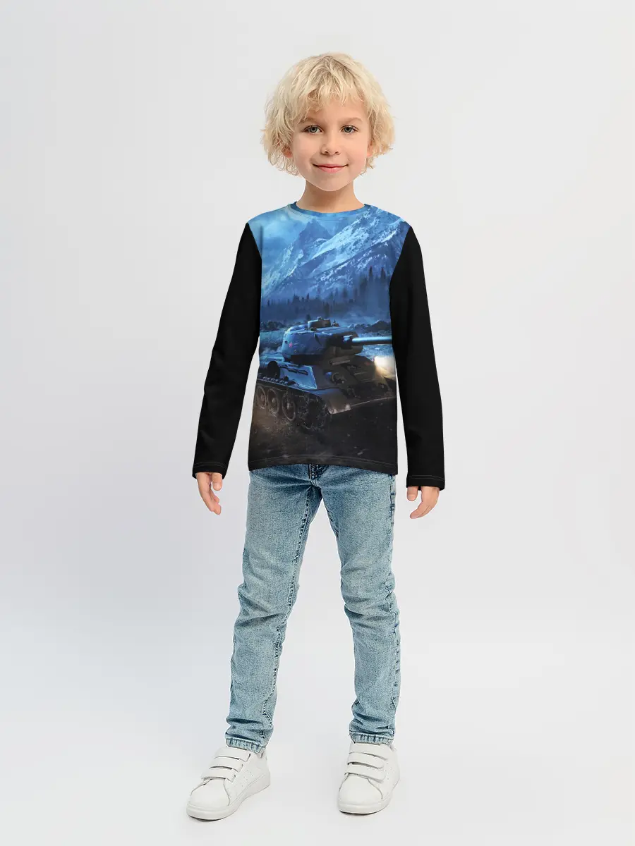 Детский лонгслив / ТАНК