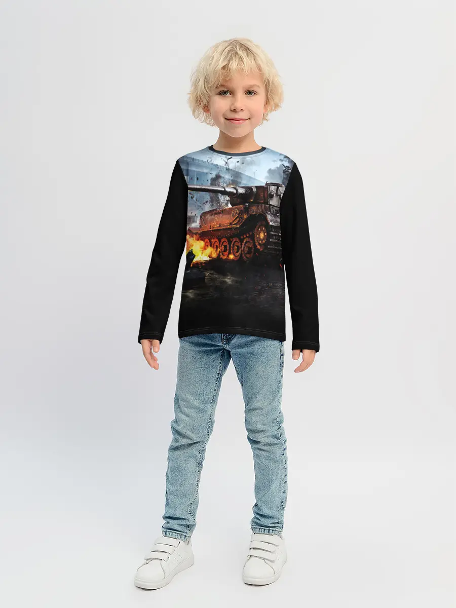 Детский лонгслив / ТАНК