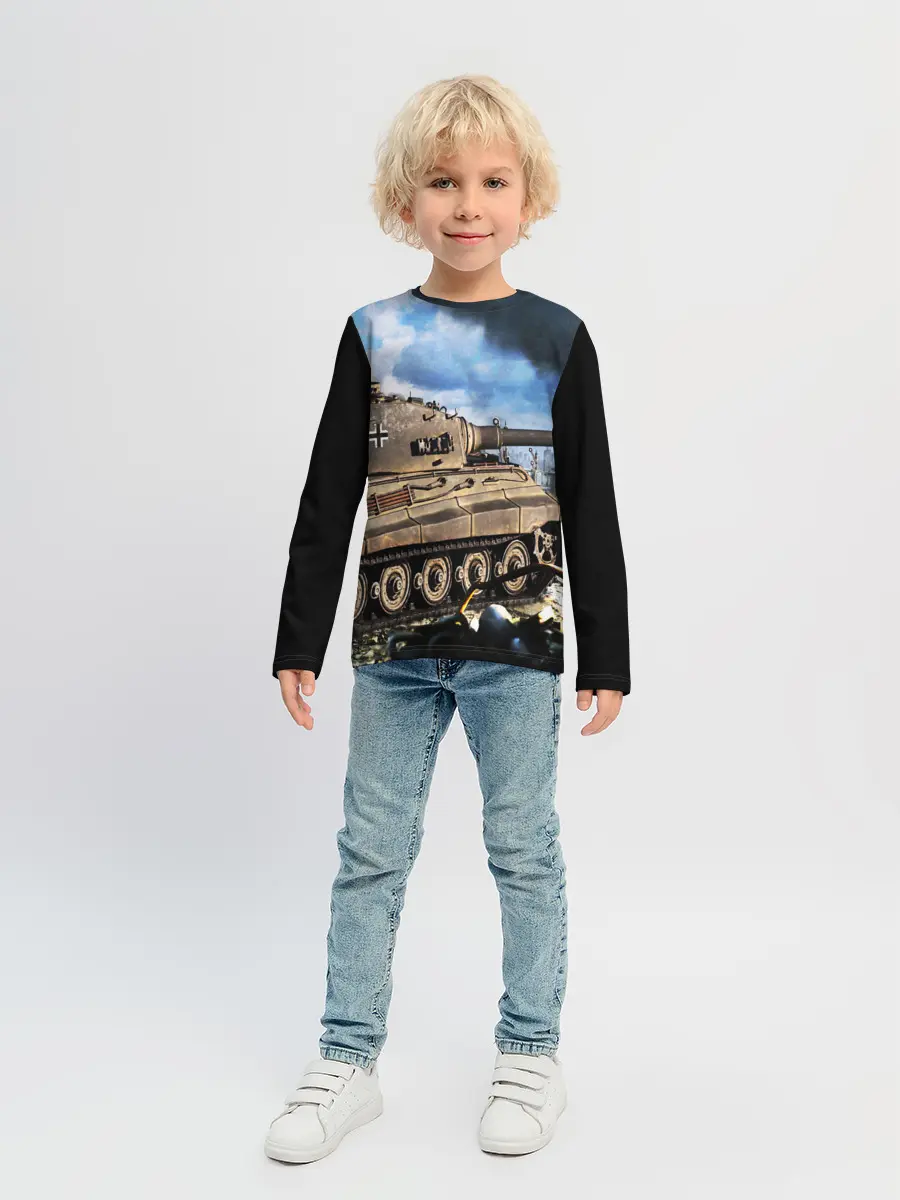Детский лонгслив / ТАНК