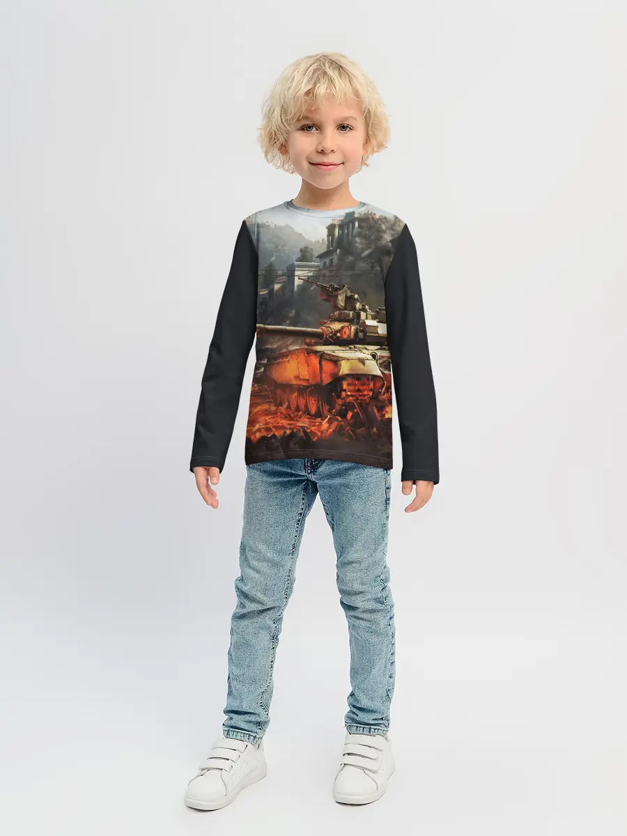 Детский лонгслив / ТАНКИ