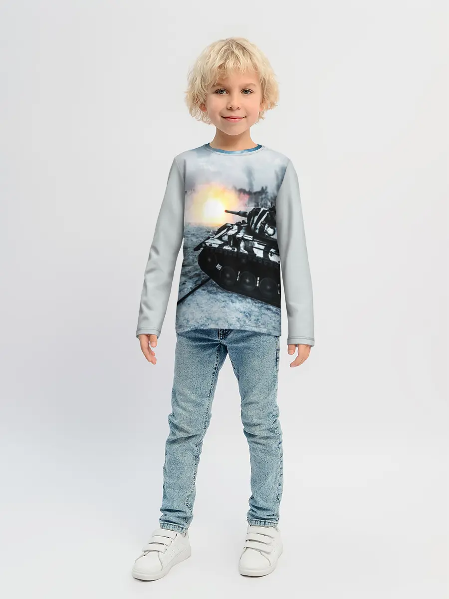 Детский лонгслив / ТАНК