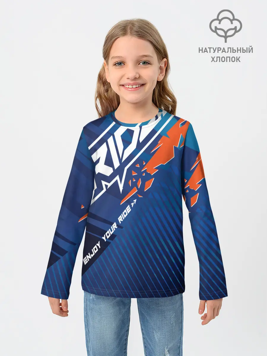 Детский лонгслив / Форма для мотокросса FOX