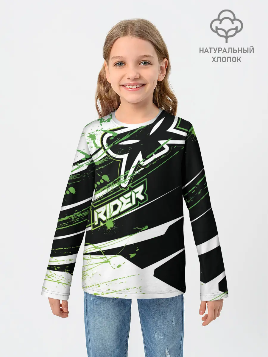Детский лонгслив / Форма для мотокросса FOX
