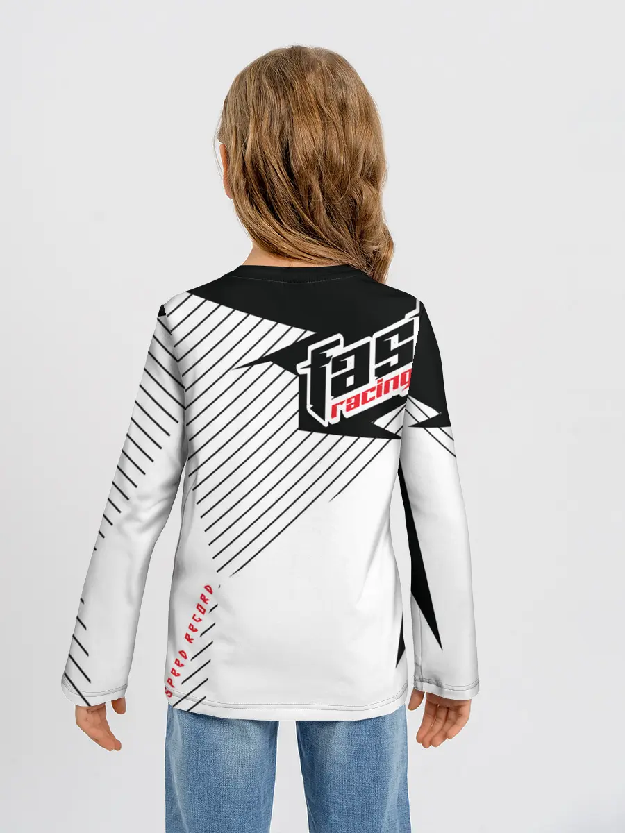 Детский лонгслив / Need for Speed