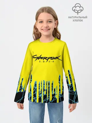 Детский лонгслив / CYBERPUNK 2077