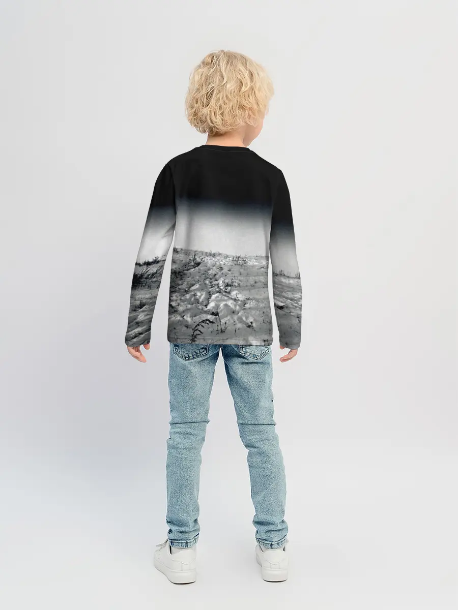 Детский лонгслив / Гражданская оборона